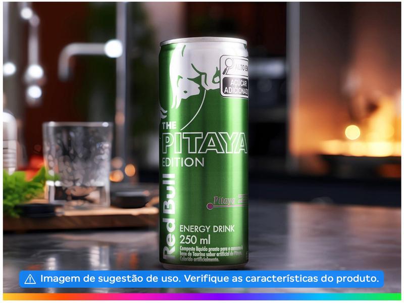 Bebida Energética Red Bull Pitaya - 250ml 4 Unidades Imagem de Bebida Energética Red Bull Pitaya
