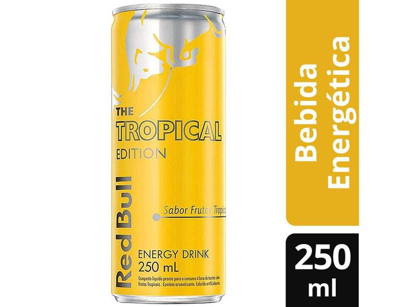 Imagem de Bebida Energética Red Bull Tropical Edition - Frutas Tropicais 250ml