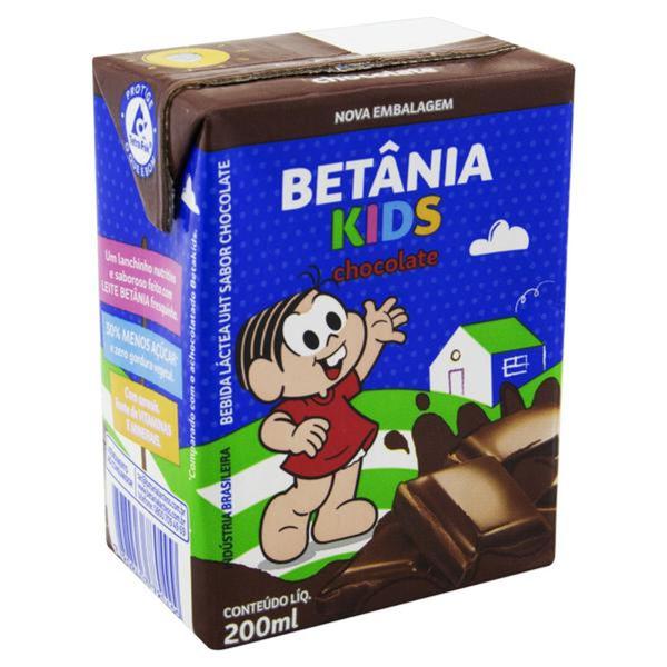 Imagem de Bebida Lactea Betakids Chocolate 200ml - Betania