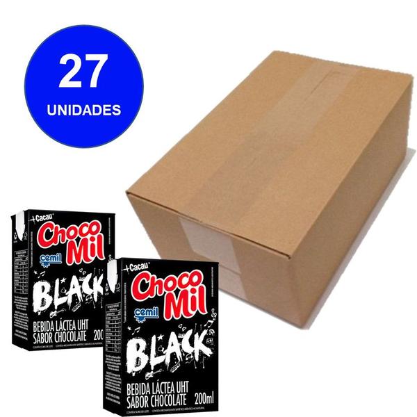 Imagem de Bebida Lactea Cemil 200ml Chocoblack 27un