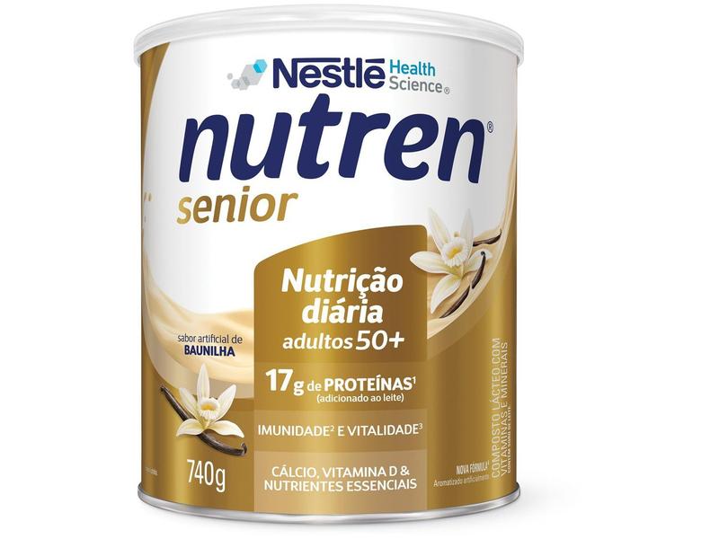 Imagem de Bebida Láctea em Pó Nestlé Nutren Senior