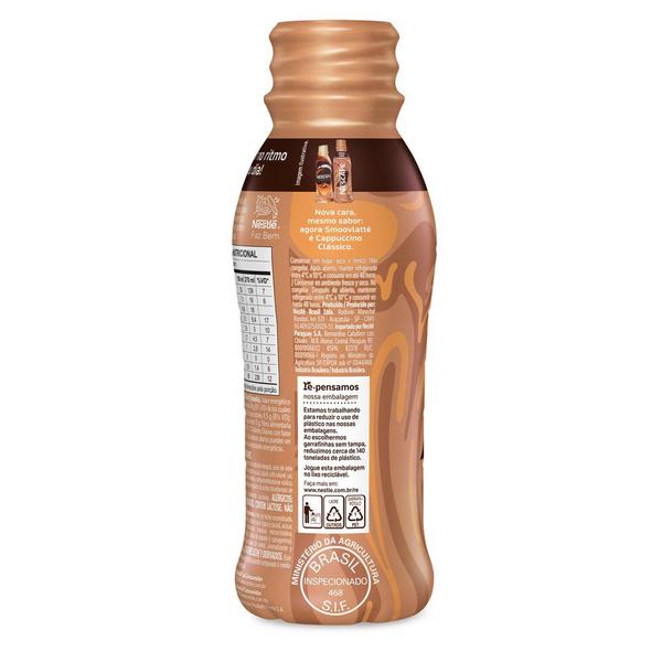 Bebida Láctea Nescafé Cappuccino Clássico 270Ml Imagem de Bebida Láctea Nescafé Cappuccino Clássico 270Ml