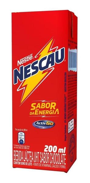 Imagem de Bebida Láctea Nescau Prontinho 200Ml - Caixa Com 30 Unidades