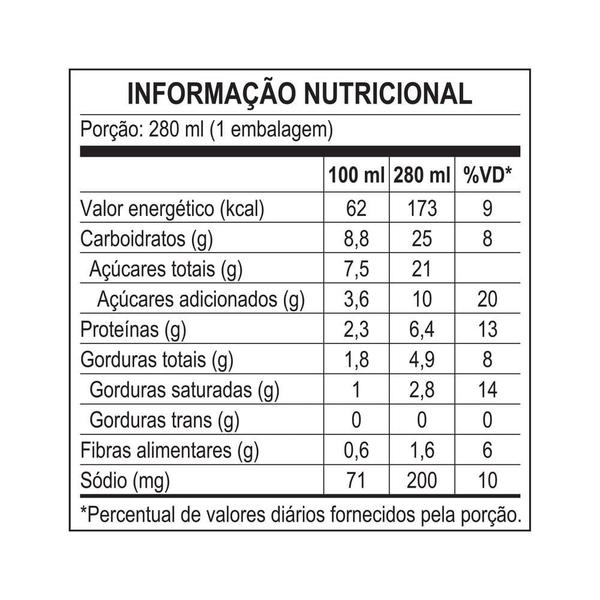 Bebida Láctea Nestlé Fast Alpino Chocolate 280ml Imagem de Bebida Láctea Nestlé Fast Alpino Chocolate 280ml