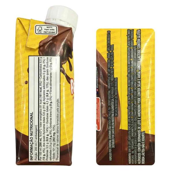 Bebida Láctea PAÇOQUITA Chocolate 200ml - Santa Helena Imagem de Bebida Láctea PAÇOQUITA Chocolate 200ml - Santa Helena