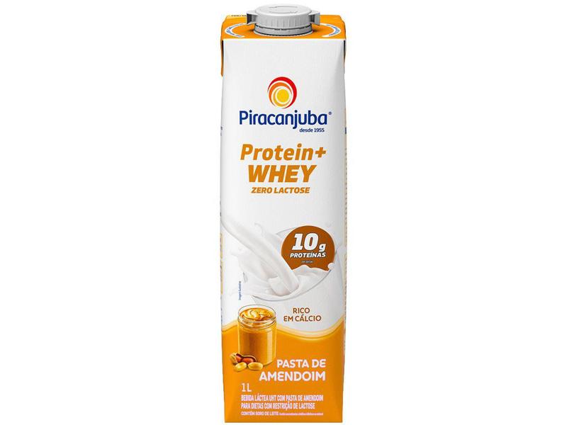 Imagem de Bebida Láctea Piracanjuba Protein + Whey - Pasta de Amendoim Zero Lactose 1L