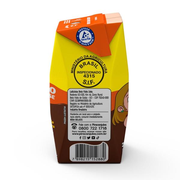 Bebida Láctea Piracanjuba Zero Lactose Sabor Chocolate 200ml Imagem de Bebida Láctea Piracanjuba Zero Lactose Sabor Chocolate 200ml