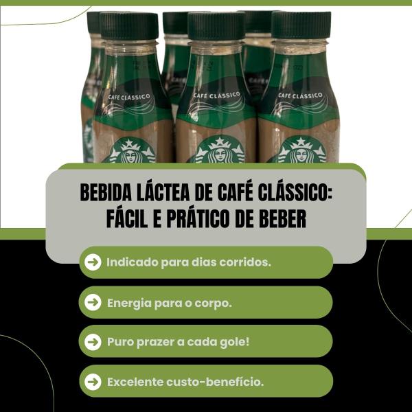 Imagem de Bebida Láctea Starbucks Frappuccino Café Clássico 280ml