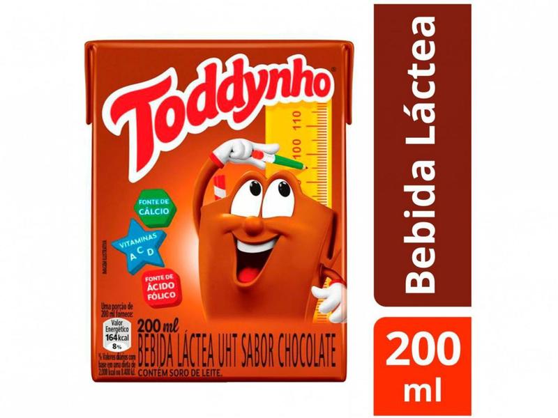 Bebida Láctea Toddynho Chocolate 200ml Imagem de Bebida Láctea Toddynho Chocolate 200ml