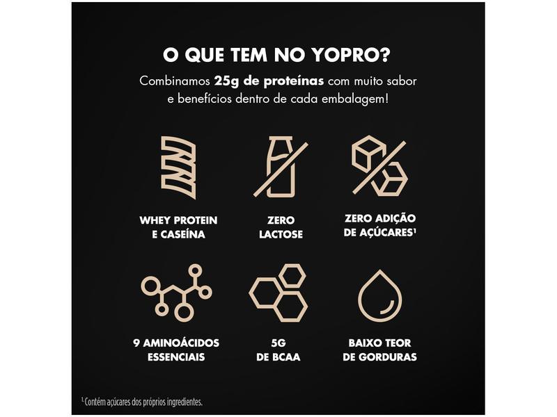 Imagem de Bebida Láctea UHT com 25g de Proteínas YoPRO