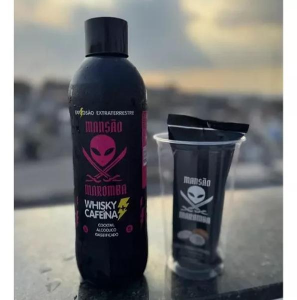 Bebida Mansão Maromba Wisky e Cafeína 1 Litro - Kit 6 Unidades - Fardo Imagem de Bebida Mansão Maromba Wisky e Cafeína 1 Litro - Kit 6 Unidades - Fardo