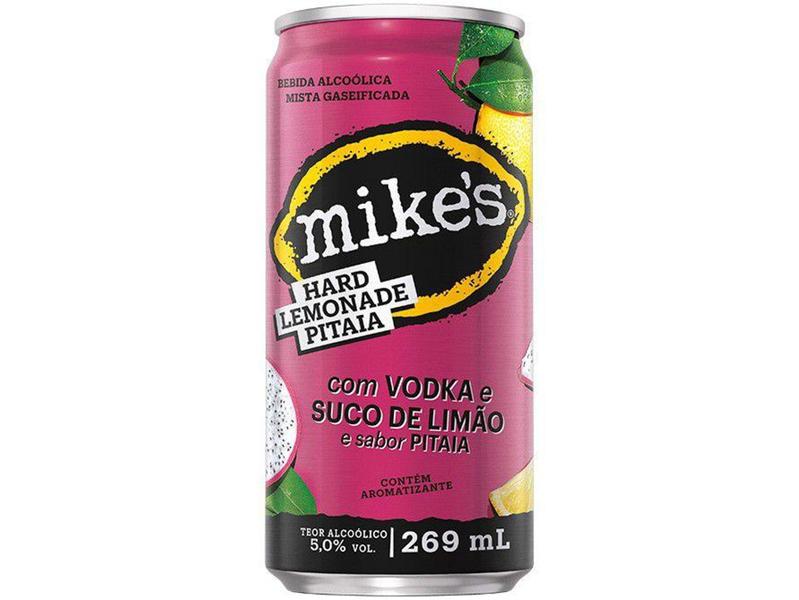 Imagem de Bebida Mista Água Gaseificada e Vodka Mikes - Hard Lemonade Pitaia 269ml