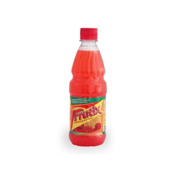 Imagem de Bebida Mista de Laranja e Acerola 450ml C/12- Frutix