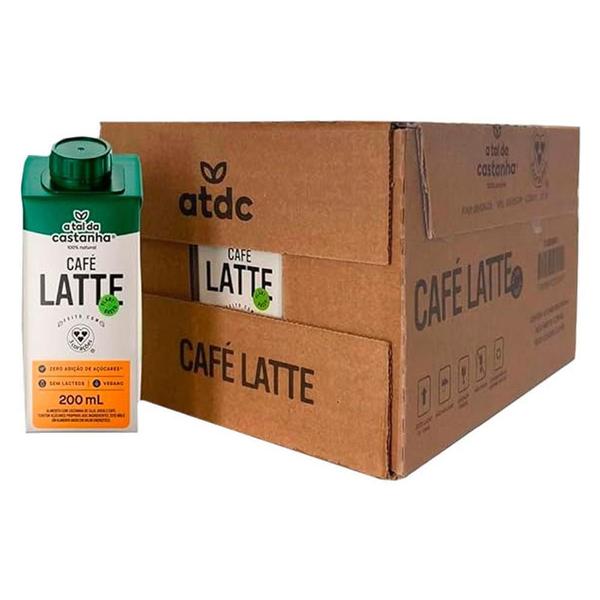 Bebida Vegetal Latte A Tal Da Castanha (Cx 12Un De 200Ml) Imagem de Bebida Vegetal Latte A Tal Da Castanha (Cx 12Un De 200Ml)