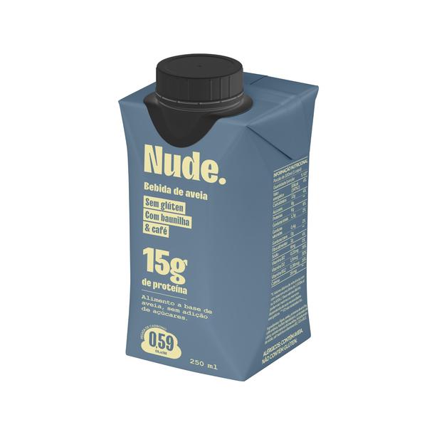 Imagem de Bebida Vegetal Proteica De Aveia Sabor Baunilha Nude 250Ml