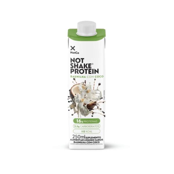 Imagem de Bebida Vegetal Proteica NotShake Protein Baunilha 250ml