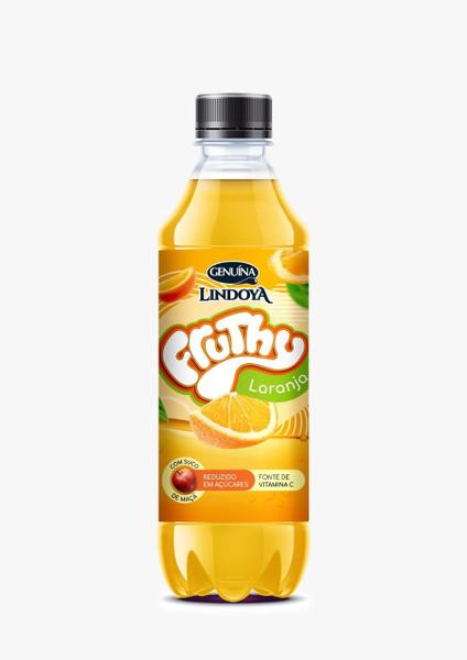 Imagem de Bebidas de Fruta Fruthy Laranja Pack com 12 unidades 400ml