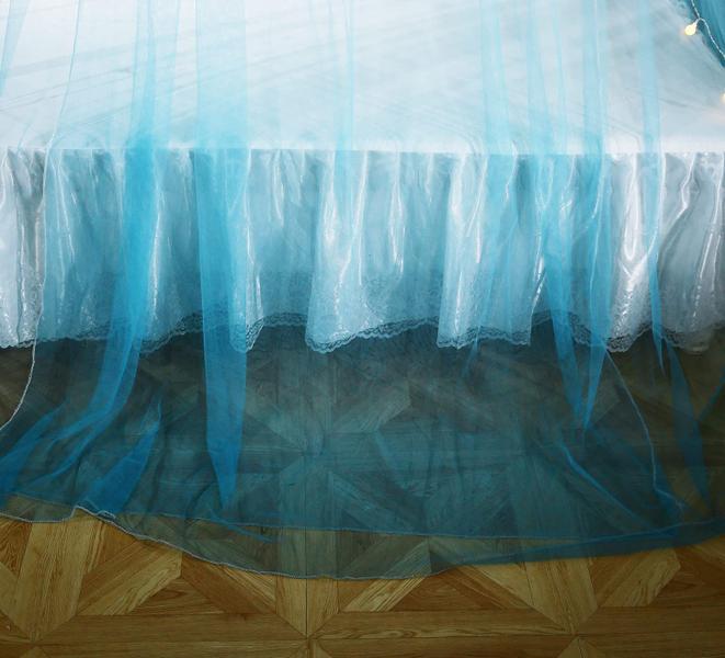 Imagem de Bed Canopy Mengersi Princess para meninas e adultos com luzes