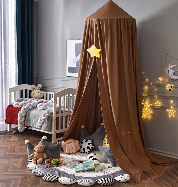 Imagem de Bed Canopy Play Tent Mengersi para crianças com mosquiteiro