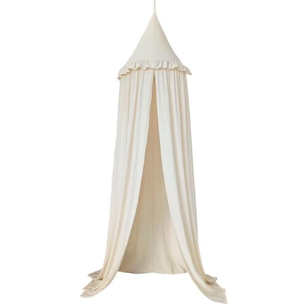 Imagem de Bed Canopy Wonder Space Kids com babados para meninos e meninas