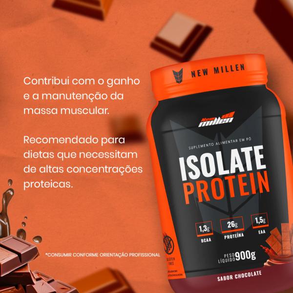 Imagem de Beef Isolate Protein Proteína da Carne New Millen 900g