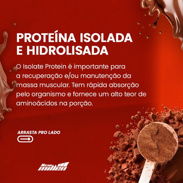 Imagem de Beef Isolate Protein Proteína da Carne New Millen 900g