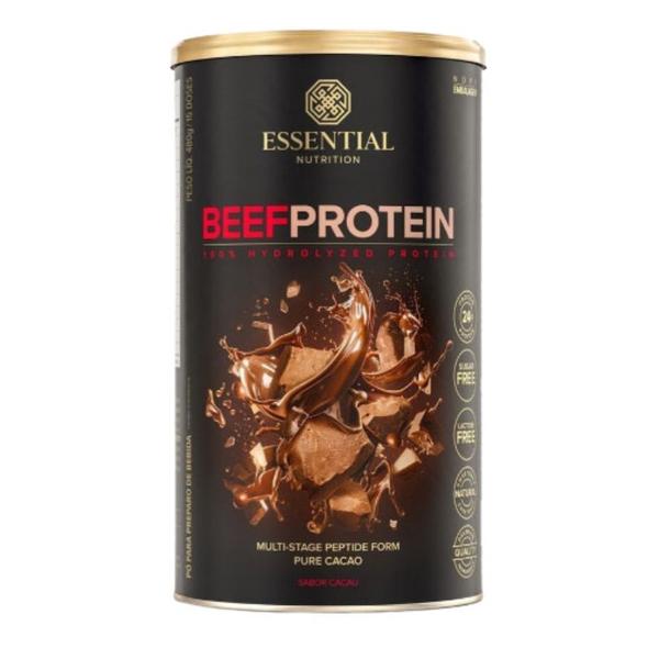 Imagem de Beef protein Cacau (480g) - Essential Nutrition