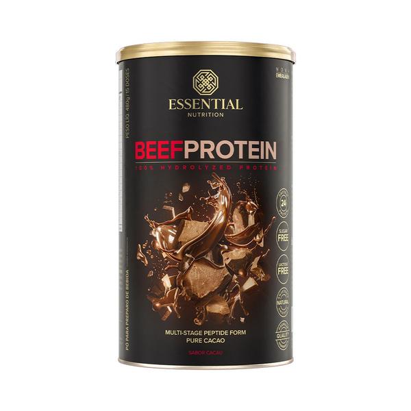 Imagem de Beef Protein Essential Nutrition (480g) Cacao