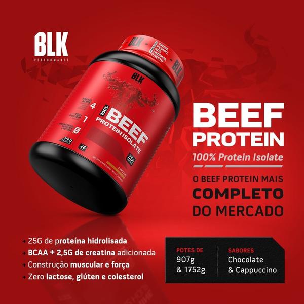 Imagem de Beef Protein Isolate 1,750g Zero Lactose Chocolate - BLK ( Sucessor do CARNIVOR)