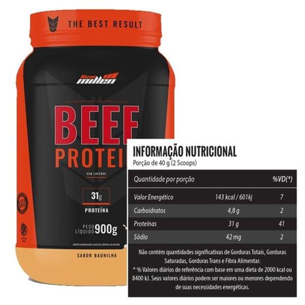 Imagem de Beef Protein Isolate (900g) New Millen