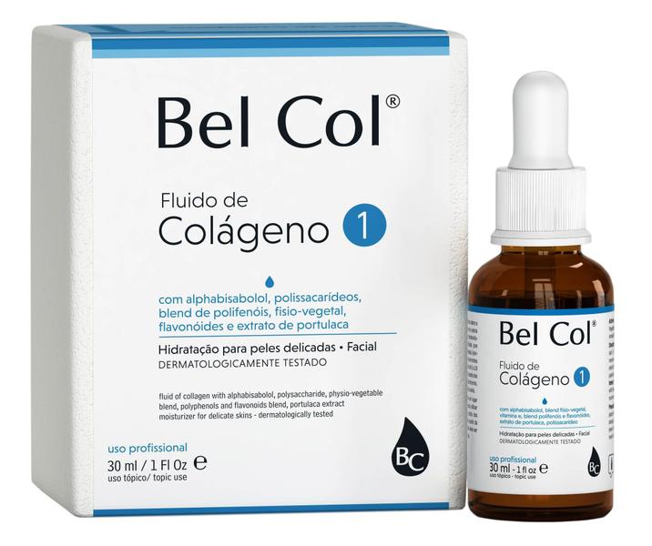 Imagem de Bel Col 1 Fluido De Colágeno Pele Sensívei E Delica 30 ml