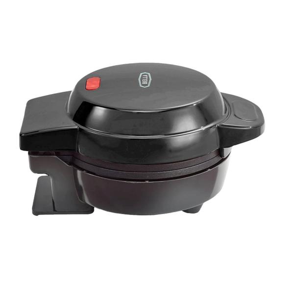 Bella Máquina De Waffle Redonda Clássica - Preto Imagem de Bella Máquina De Waffle Redonda Clássica - Preto