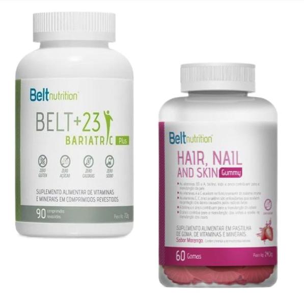 Imagem de Belt+23 Bariatric + Belt Hair Gummy Morango - Belt Nutrition