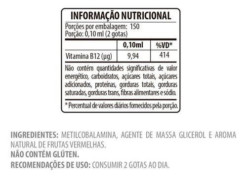 Imagem de Belt B12 Bariatric Líquida- 15 ml- Frutas Vermelhas