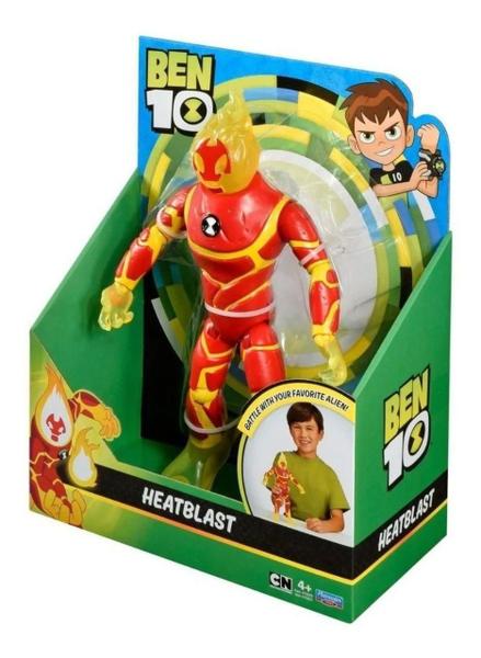 Imagem de Ben 10 Boneco Articulado Chama 30 Cm Luxo Sunny 1752