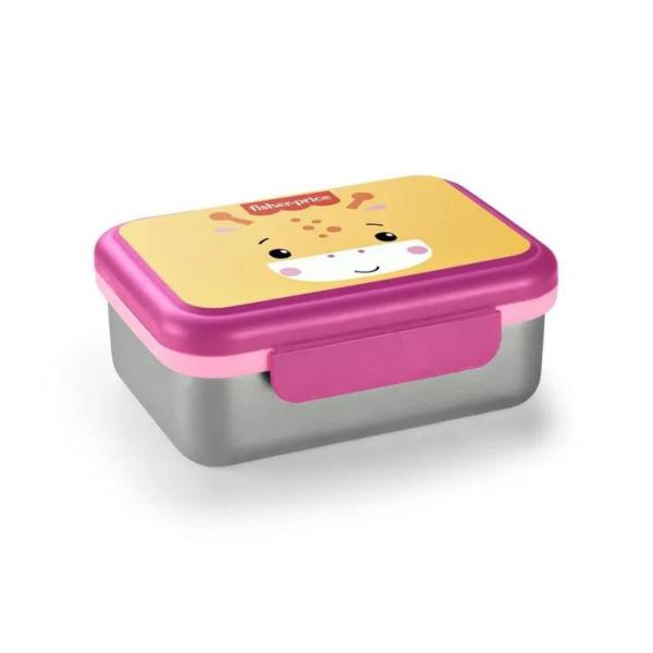 Imagem de Bento box aço inox hot & cold fresh - rosa - fisher price