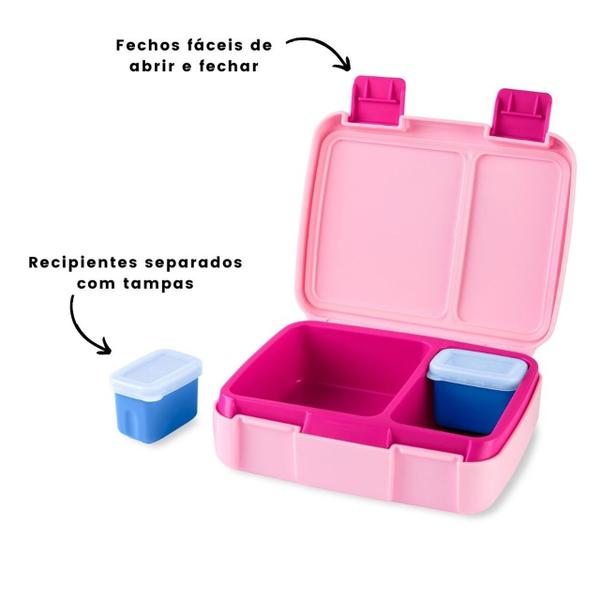 Imagem de Bento Box Lancheira Escolar Infantil Skip Shop