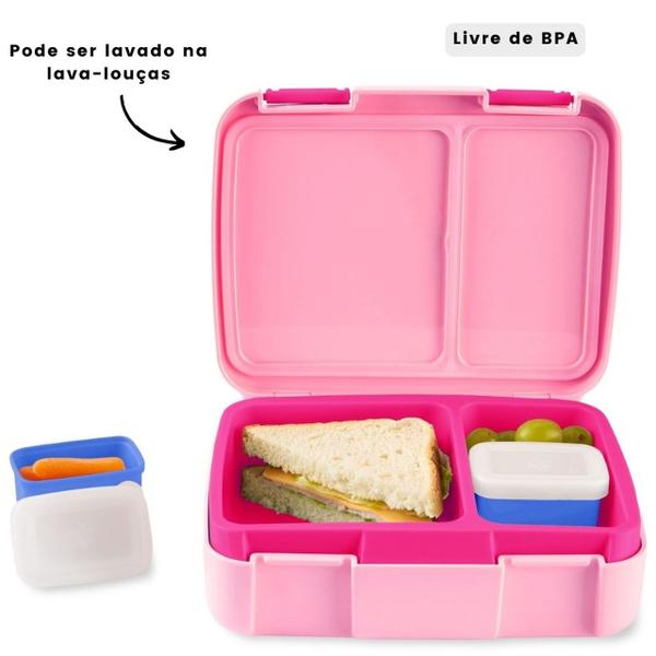 Imagem de Bento Box Lancheira Escolar Infantil Skip Shop