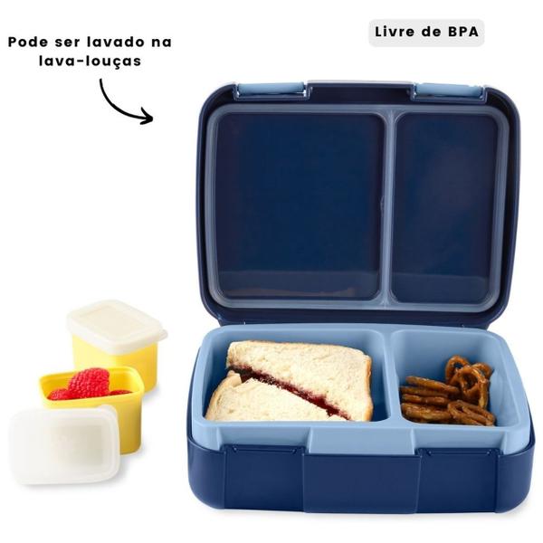 Imagem de Bento Box Lancheira Escolar Infantil Skip Shop