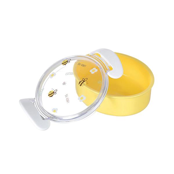 Bento box marmita abelha amarela 380 ml. - MINISO Imagem de Bento box marmita abelha amarela 380 ml.