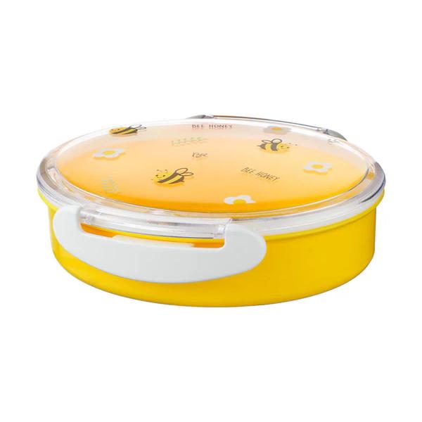 Bento box marmita abelha amarela 380 ml. - MINISO Imagem de Bento box marmita abelha amarela 380 ml.