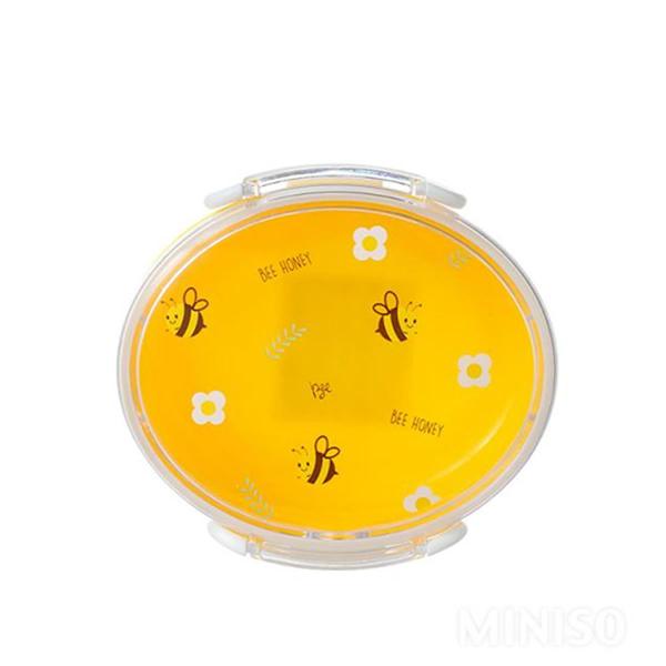Bento box marmita abelha amarela 380 ml. - MINISO Imagem de Bento box marmita abelha amarela 380 ml.