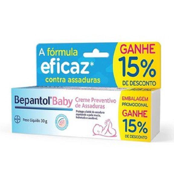 Imagem de Bepantol Baby Creme Preventivo de Assaduras 30g embalagem promocional