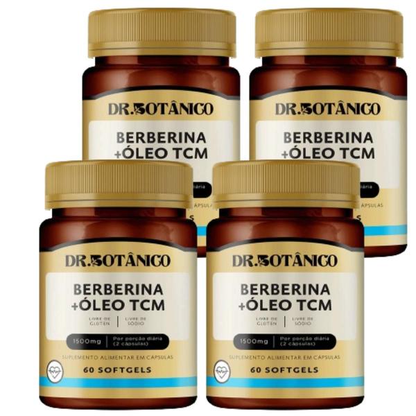 Imagem de Berberin oleo tcm 1.500mg 60 capsulas dr botanico