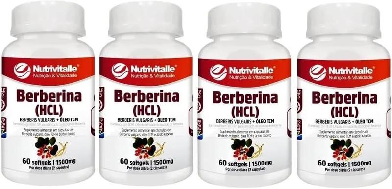 Imagem de Berberin + Óleo Tcm 60 Softgels Nutrivitalle