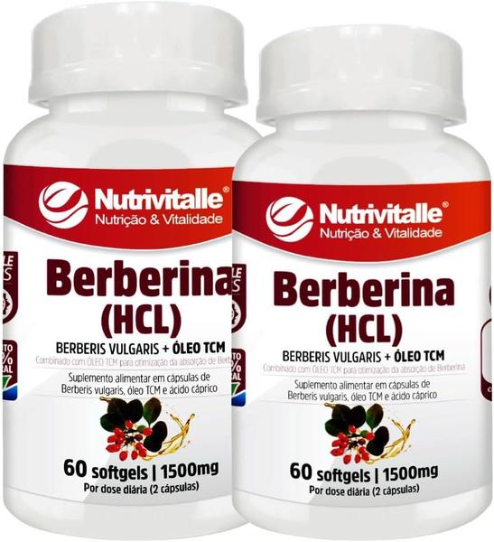 Imagem de Berberin + Óleo Tcm 60 Softgels Nutrivitalle