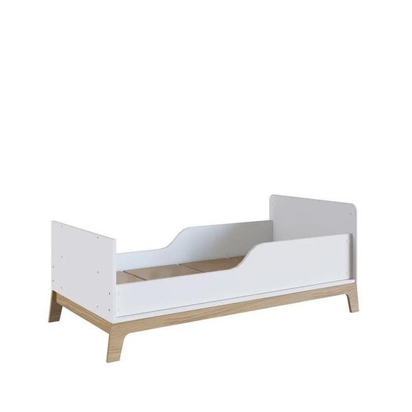 Berço 3 Em 1 Mini Cama Sofá Certificado Inmetro Favo De Mel 001 Branco - Completa Móveis Imagem de Berço 3 Em 1 Mini Cama Sofá Certificado Inmetro Favo De Mel 001 Branco - Completa Móveis
