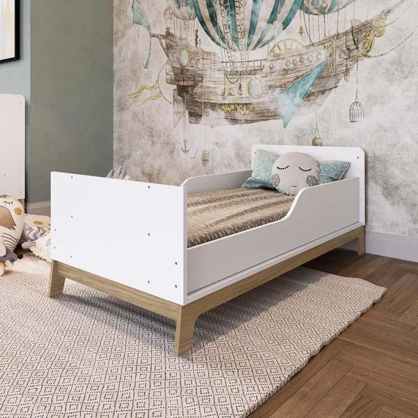 Berço 3 Em 1 Mini Cama Sofá Certificado Inmetro Favo De Mel 001 Branco - Completa Móveis Imagem de Berço 3 Em 1 Mini Cama Sofá Certificado Inmetro Favo De Mel 001 Branco - Completa Móveis