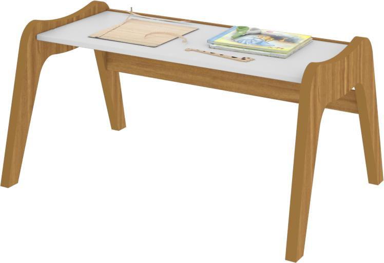 Berço 5x1 e Cômoda Retro Moveis Peroba Guti MDF Branco Amêndoa Imagem de Berço 5x1 e Cômoda Retro Moveis Peroba Guti MDF Branco Amêndoa