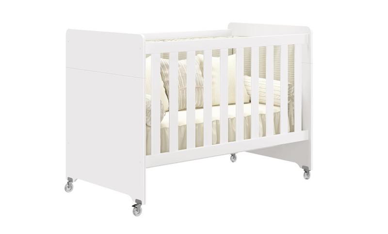 Berço Americano Evolution 4 em 1 Branco Acetinado com Colchão Mini e Colchão Americano Gazin - Reller Imagem de Berço Americano Evolution 4 em 1 Branco Acetinado com Colchão Mini e Colchão Americano Gazin - Reller